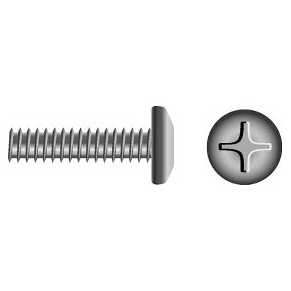 Seachoice MP0793SC Stainless Steel Phillips Machine Screw Pan Head