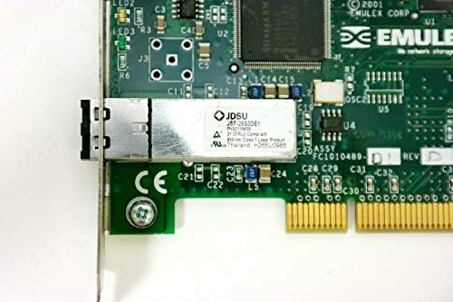 EMULEX 2GB 64BIT 133MHZ PCI-X Fibre Channel HBA, FC1010489-01 REV C