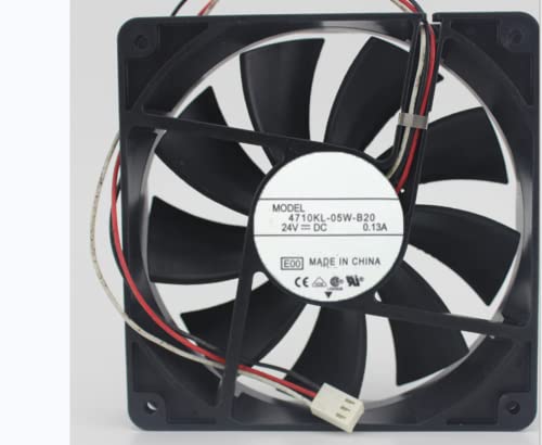 4710KL-05W-B20 EBMPAPST 24V 0.13A 2.4W 1900RPM 75.9CFM 31DBA 120X120X25MM 3-Wire Cooling Fan - aloinfousa.com