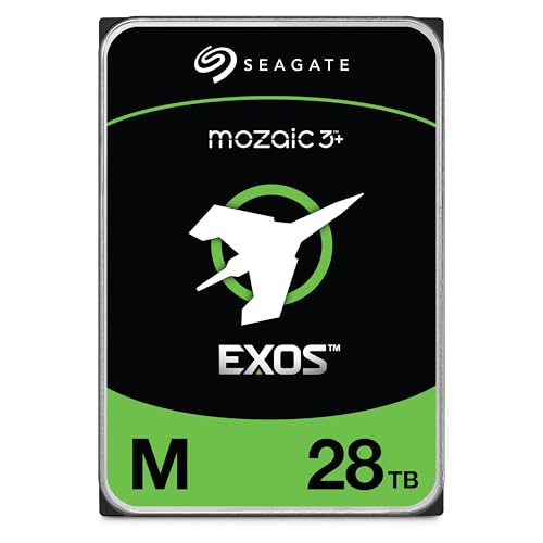 Seagate Exos X24 16TB Enterprise Internal Hard Drive HDD - 6GB/s SAS 7200RPM 2.5M MTBF (ST16000NM002H