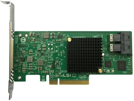 LSI Broadcom SAS 9300-8i 8-port 12Gb/s SATA+SAS PCI-Express 3.0 Low Profile Host Bus Adapter|B00DSURZYS