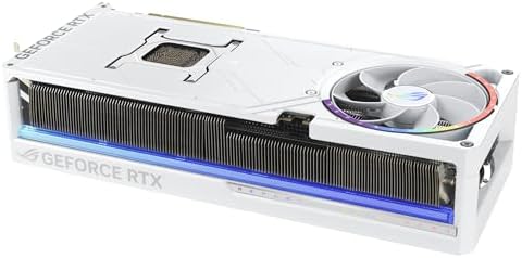 ASUS ROG Astral GeForce RTX 5090 White OC Edition Gaming Graphics Card (PCIe 5.0, 32GB GDDR7, HDMI/DP 2.1, 3.8-slot, 4fan design, Axial-tech fans, patented vapor chamber, Phase-change GPU thermal pad)|B0FJQNQ8M7