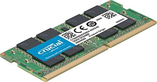 Crucial 16GB Kit (8GBx2) DDR4 3200 MT/S (PC4-25600) CL22 SR X8 Unbuffered SODIMM 260-Pin Memory - CT2K8G4SFS832A|B07Q6PJVTX