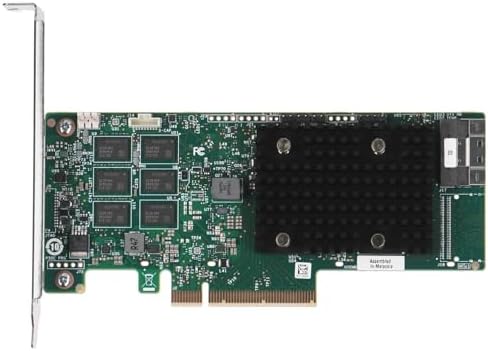 Broadcom MegaRAID 9560-8i - Contrôleur de stockage (RAID - 8 Canal - SATA 6Gb/s/SAS 12Gb/s/PCIe 4.0 (NVMe - RAID 0, 1, 5, 6, 10, 50, JBOD, 60 - PCIe 4.0 x8