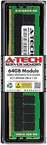 A-Tech 8GB Kit (2x4GB) DDR4 2133MHz PC4-17000 ECC RDIMM 1Rx8 Single Rank 1.2V ECC Registered DIMM 288-Pin Server & Workstation RAM Memory Upgrade Modules (A-Tech Enterprise Series)|B0DYKYPT2W