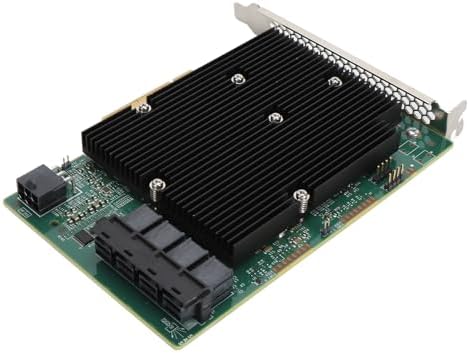 LSI HBA Raid Controllers, LSI SAS 9300 16I HBA Card 12Gbps 16 SATA SAS Port HBA Controller Card for for Linux for VMware for Freebsd