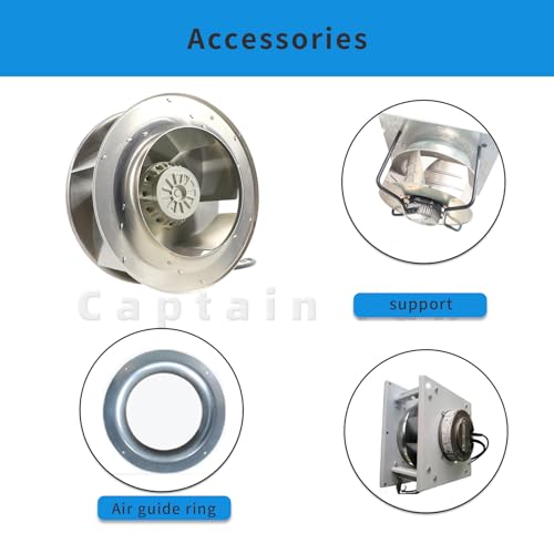 RH31M-4EK.2F.1R Ziehl-abegg Fan 115VAC 0.17KW 1.6A Centrifugal Fan for Inverter