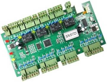 4 Doors Access Control Board Access Control Panel+4 RFID Readers+Free Software