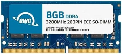 OWC 64GB (2x32GB) DDR4 3200MHz PC4-25600 CL22 2RX8 ECC Unbuffered SODIMM 1.2V 260-pin Laptop Memory RAM|B0CBVYMX3B