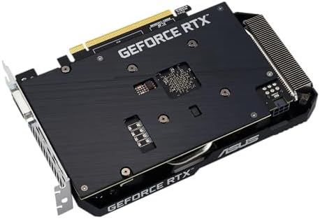 ASUS Dual NVIDIA GeForce RTX 3050 6GB OC Edition Gaming Graphics Card - PCIe 4.0, 6GB GDDR6 Memory, HDMI 2.1, DisplayPort 1.4a, 2-Slot Design, Axial-tech Fan Design, 0dB Technology, Steel Bracket|B0CVCG2VPK