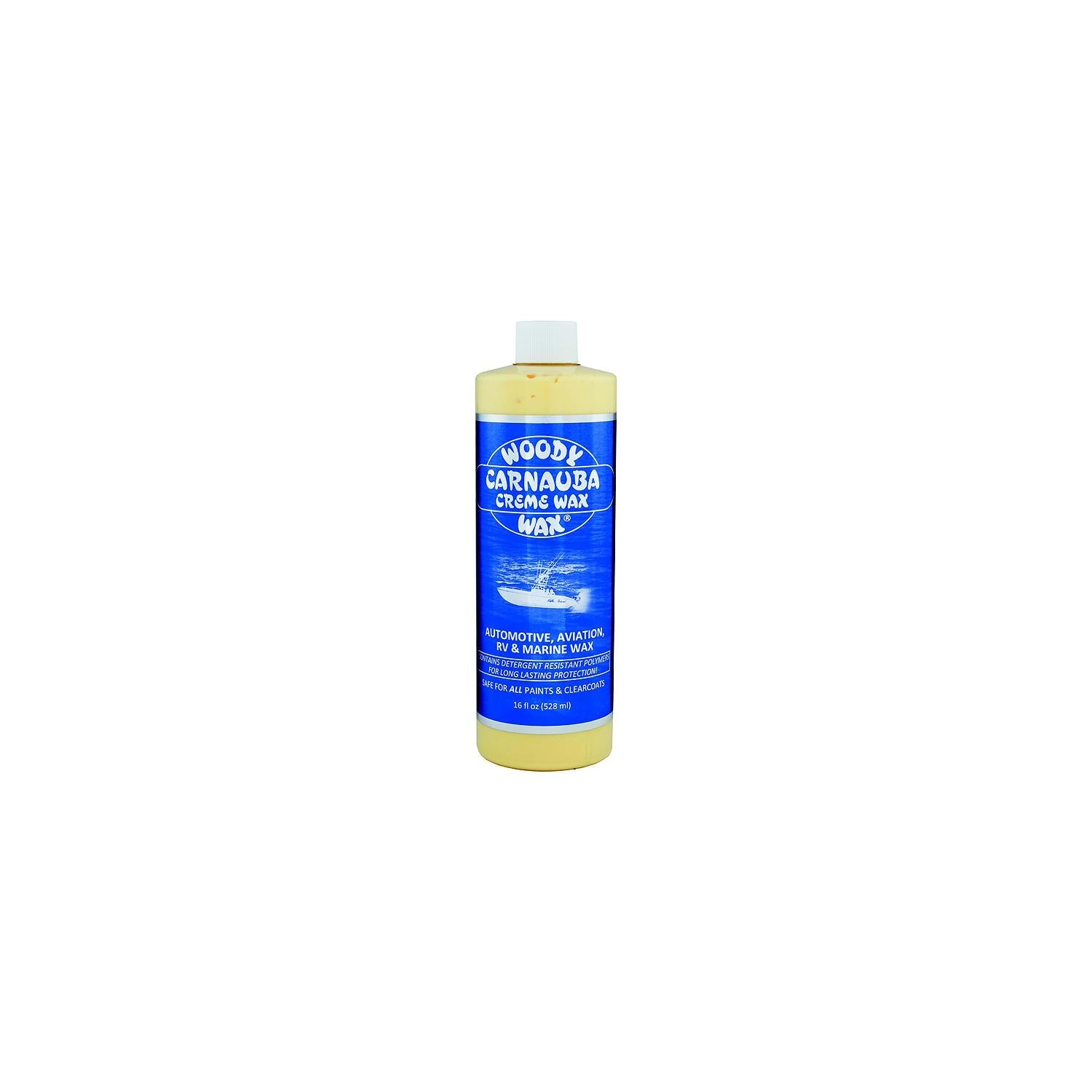 Woody Wax CARCW Carnauba Creme Wax, 16 oz.