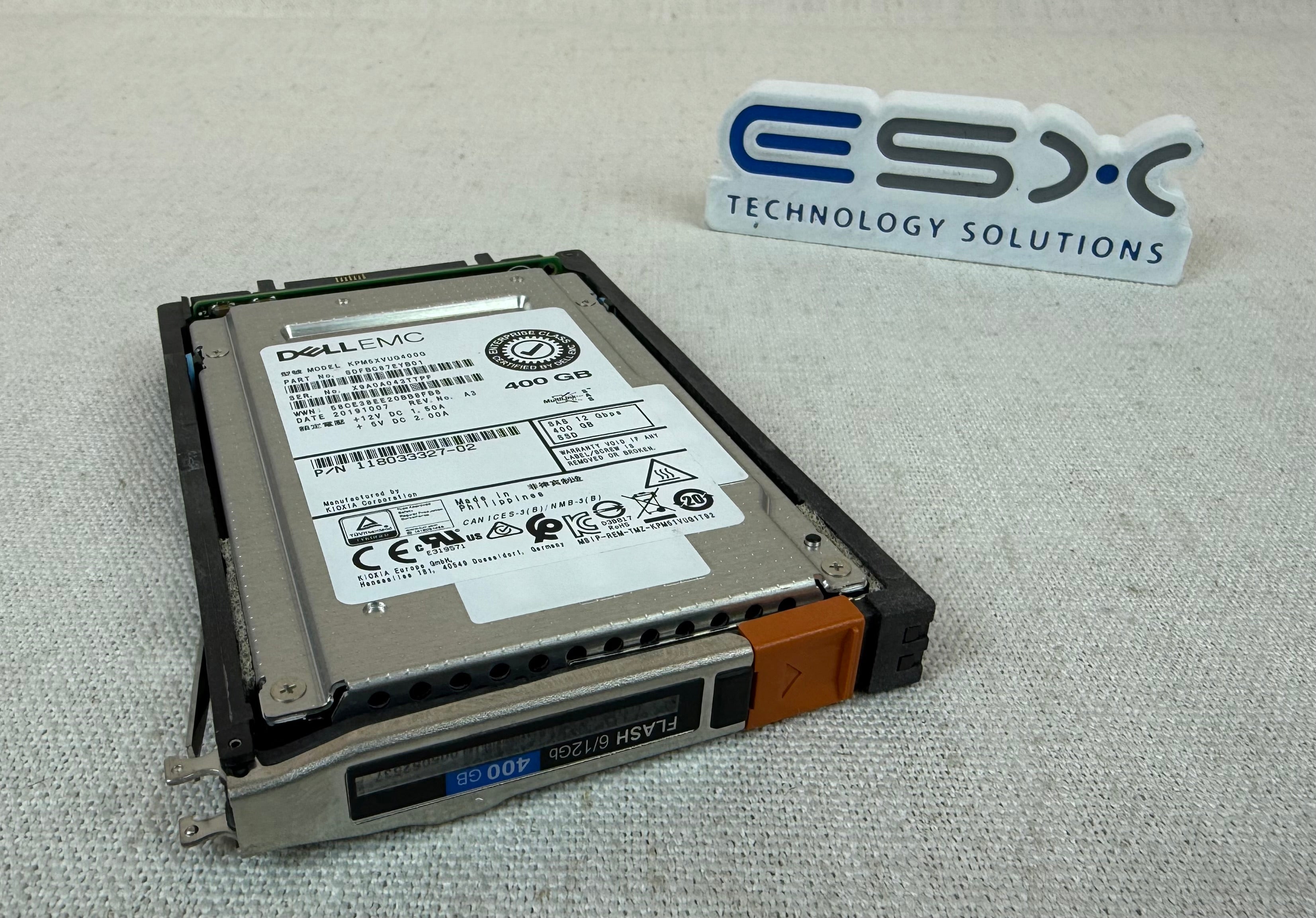EMC Isilon 005052537 400GB 2.5" 6Gbps SAS SSD|Isilon - 118033327-02