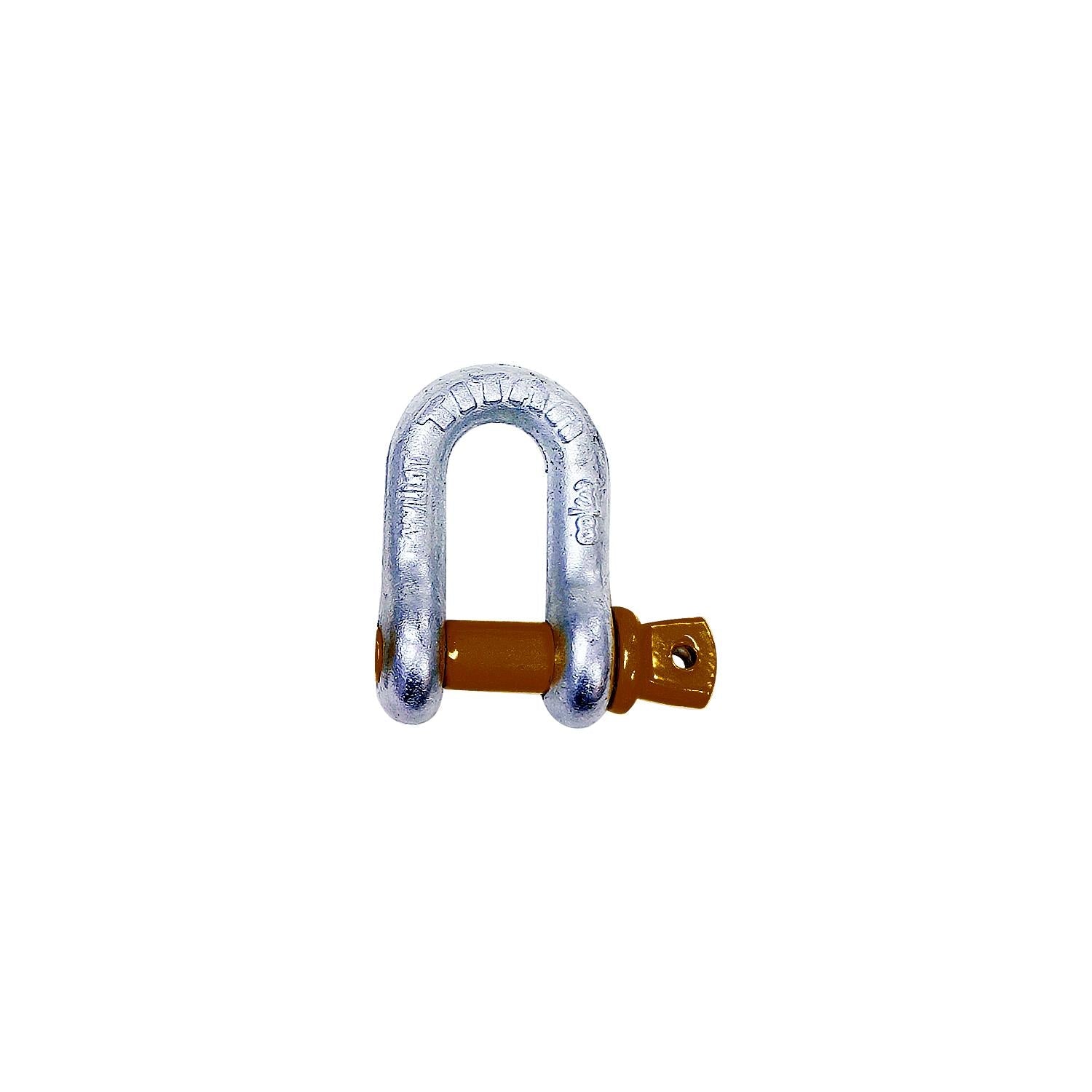 Titan Chain 10319067 Hot Galvanized D Shackle, 5/8"