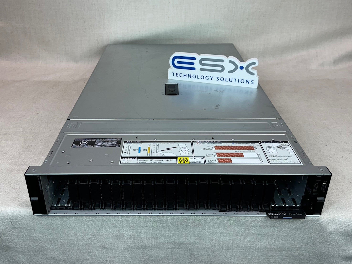 Dell PowerEdge R7525 24x 2.5” 2U 8x NVMe Server - 2x 32C 7542 2.9GHz, 256GB RAM