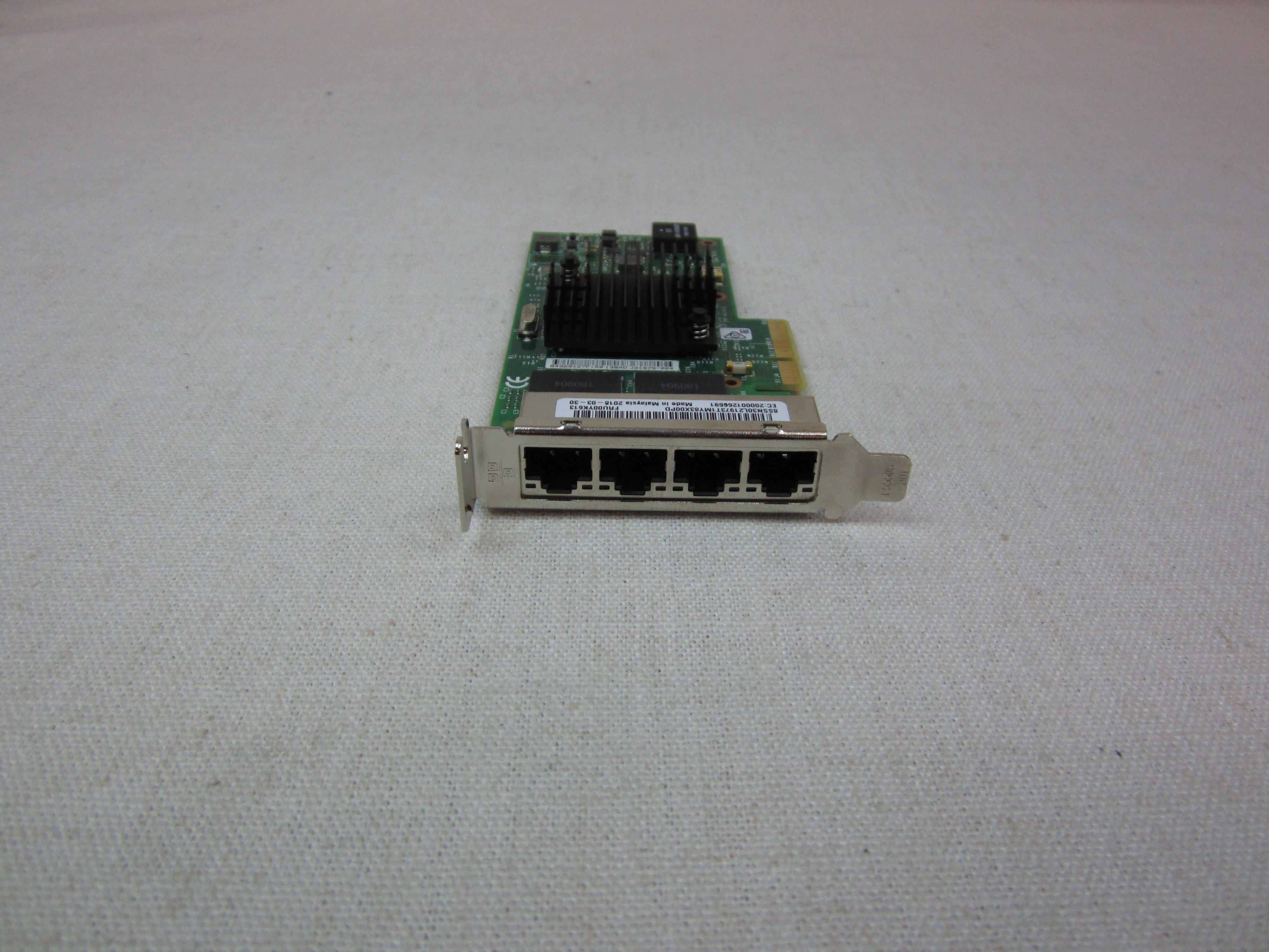 Lenovo 00YK613 Intel i350-T4 Quad Port 1GbE PCIe Network Adapter Low Profile
