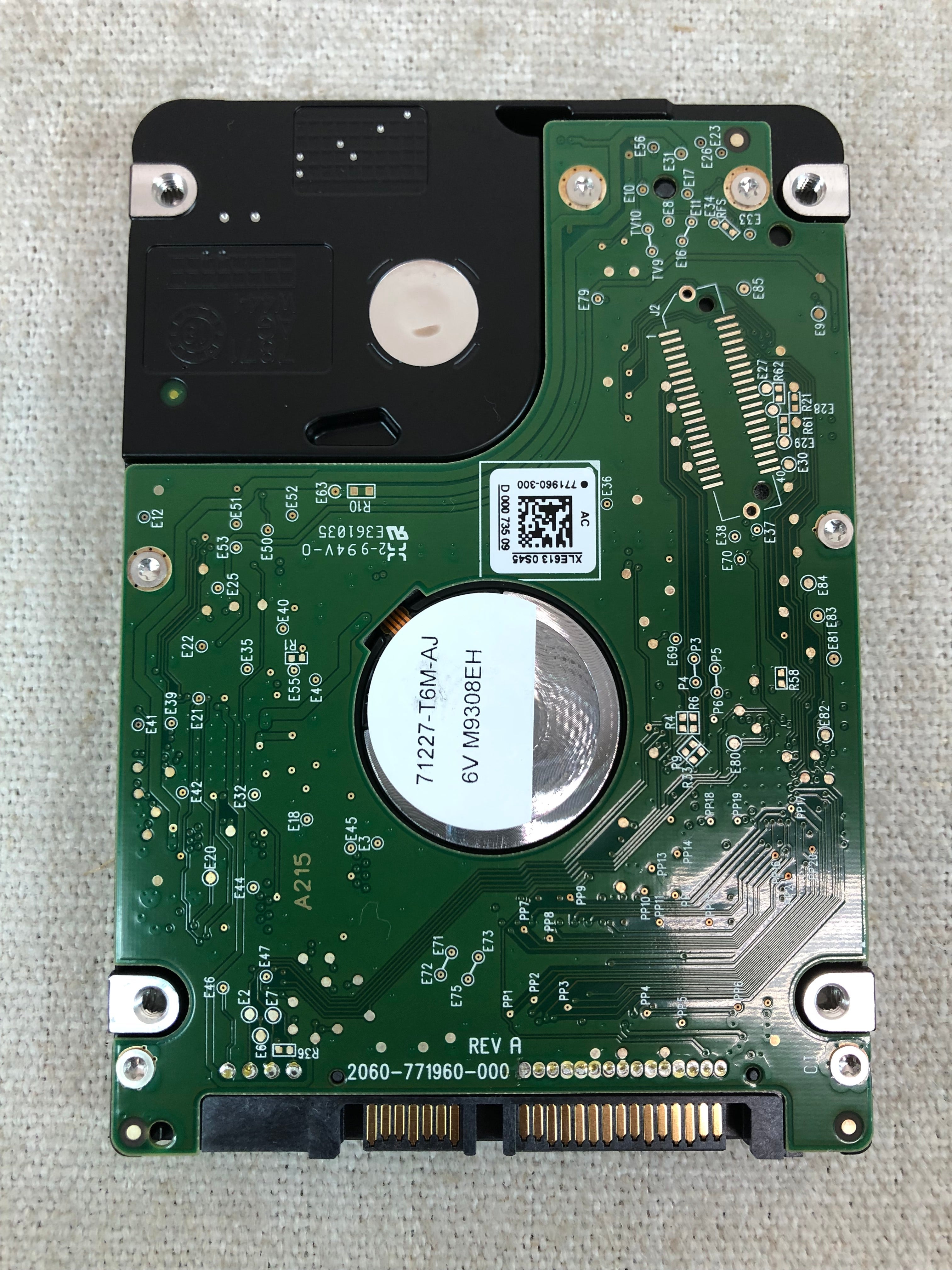 Lot of 2 Western Digital WD10JUCT-63CYNY0 1TB 3.0Gb/s SATA 2.5" HDD 100% health