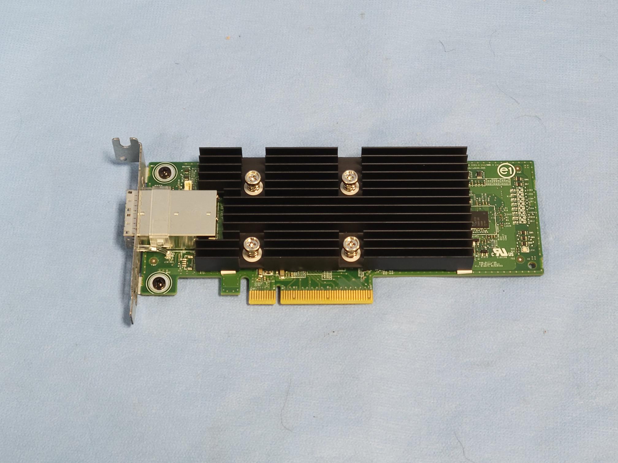 Dell T93GD Dual Port 12Gb/s SAS External HBA Controller Card Low Profile