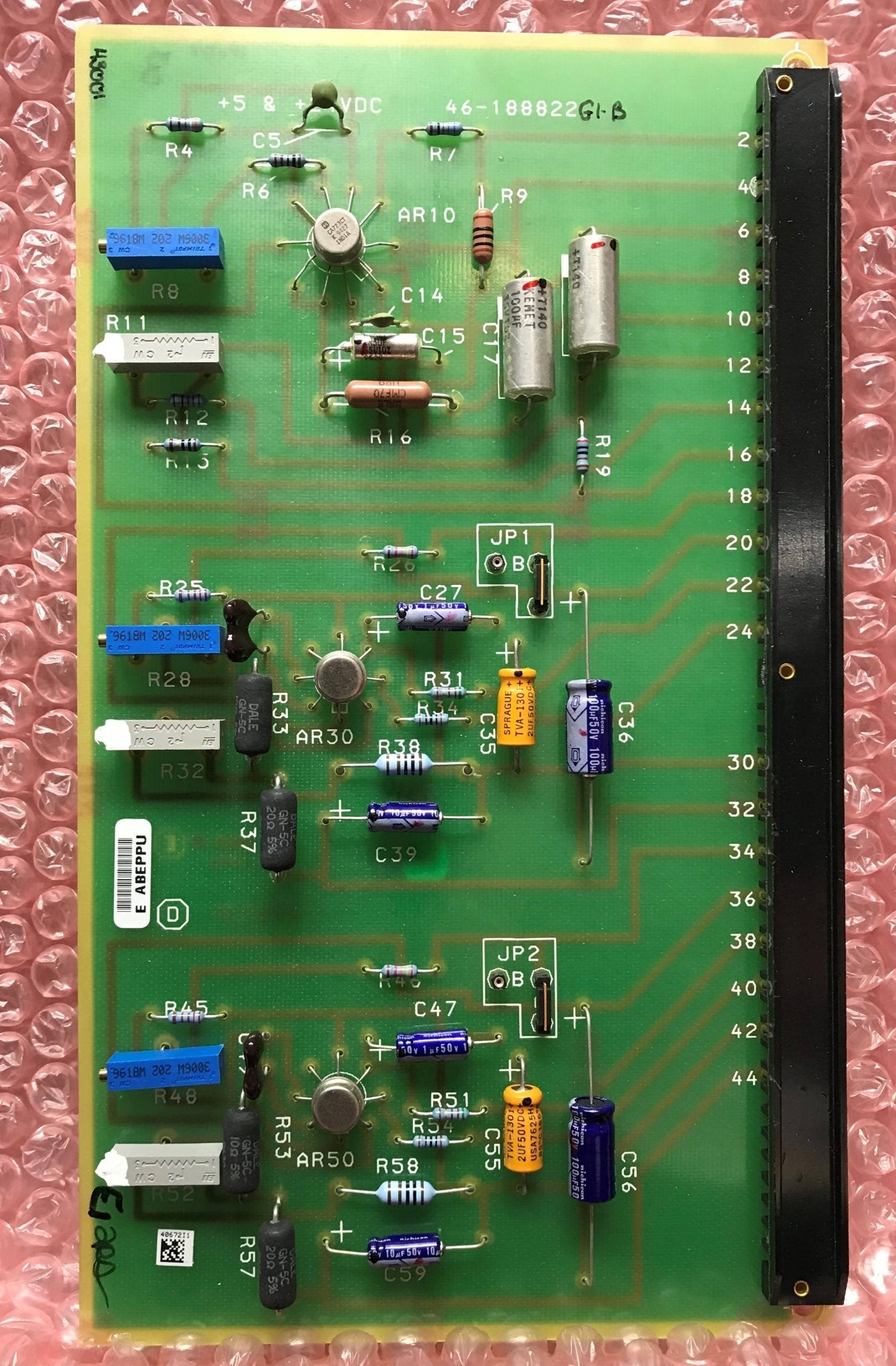 +5 /+24 VDC Board (46-188822 G1-B) GE