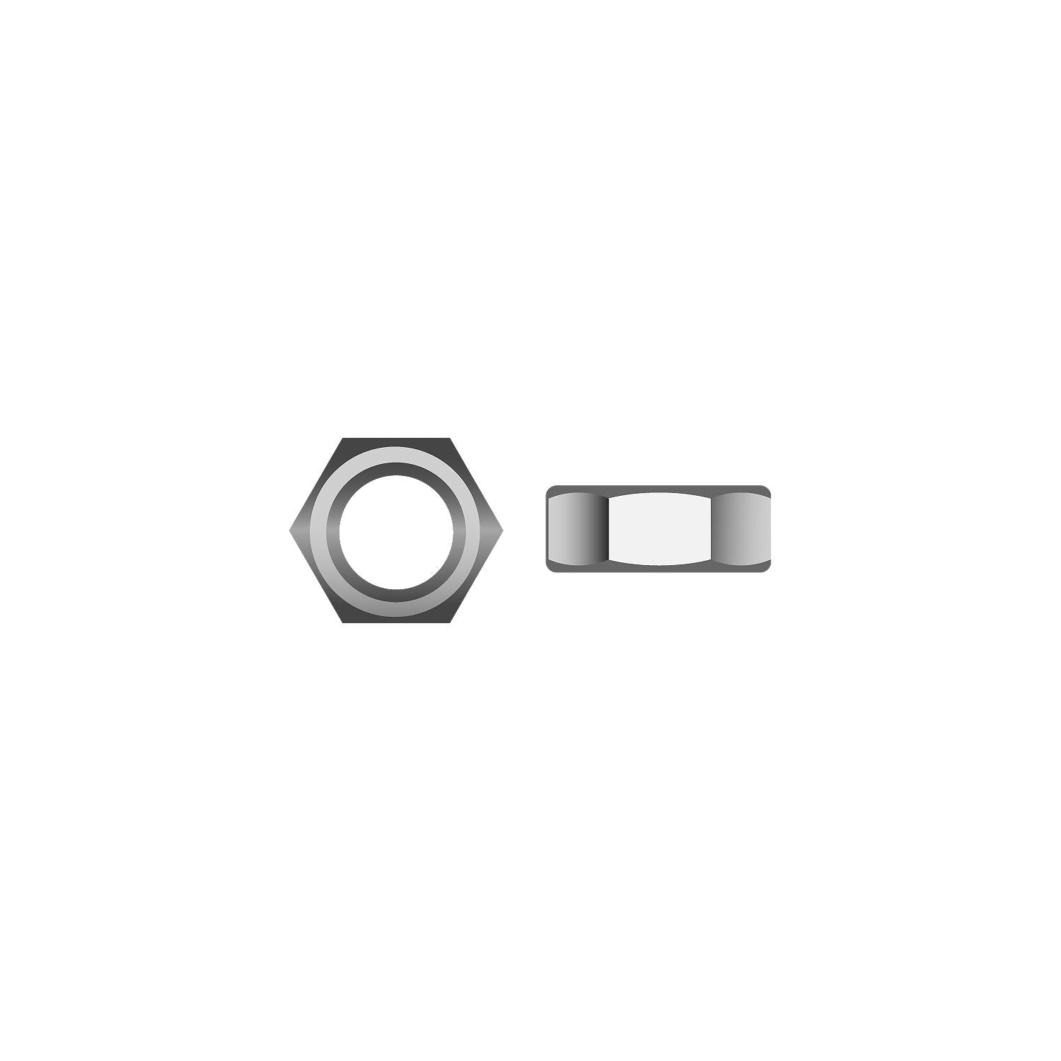 Seachoice SC31316 Hex Nut, 5/8-11