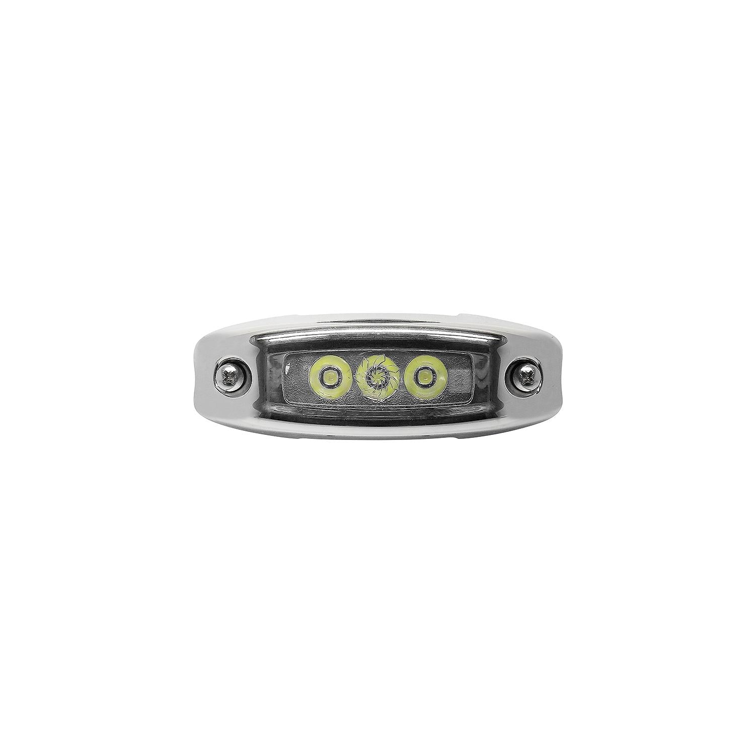 Seachoice 50-03571 Water Dragon LED Underwater Light, 3 White LEDs, 1, 500 Lumens