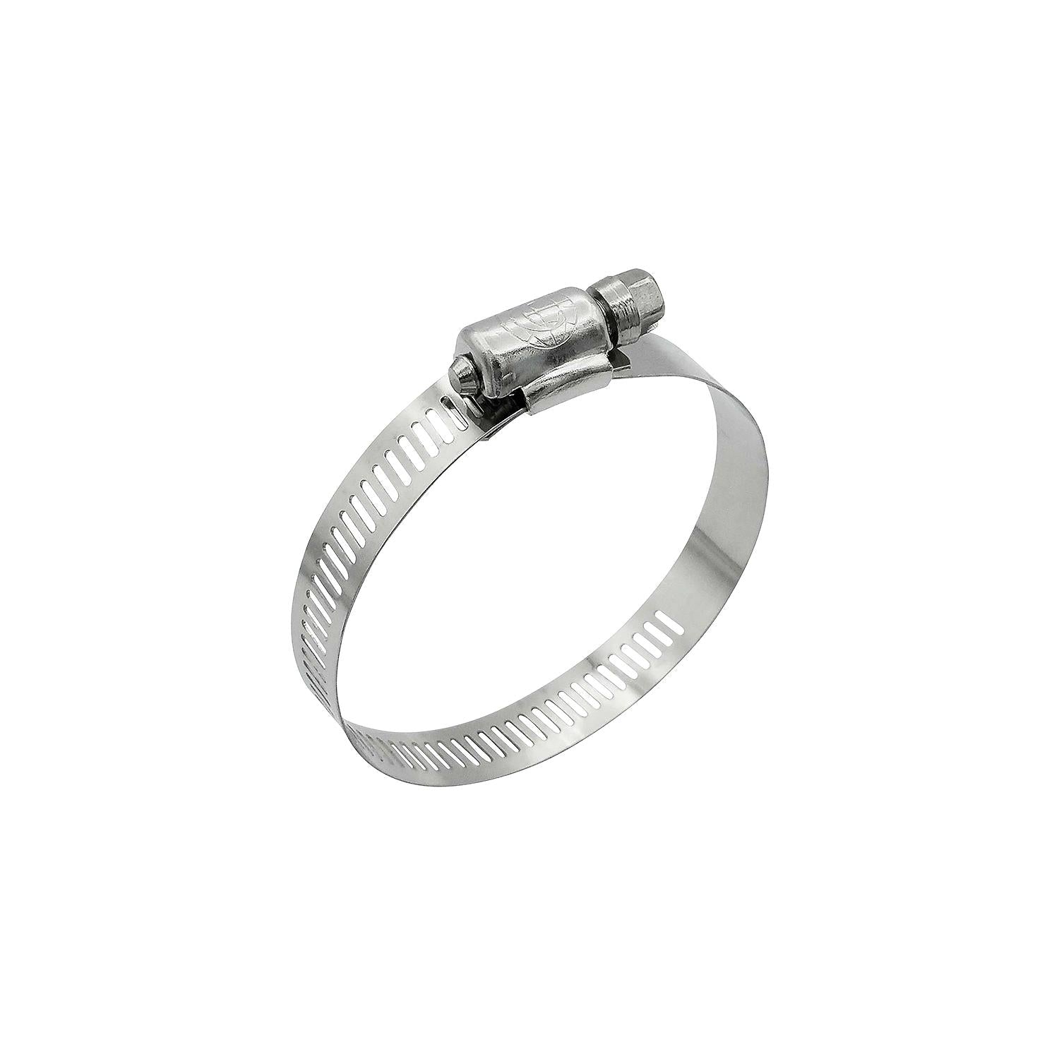Seachoice 50-23407 Stainless-Steel Marine Hose Clamps, 9/16" Band, Size #8, 10/Bx