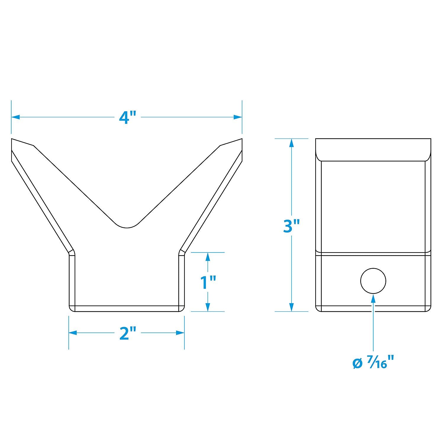 Seachoice Bow Stop (Bulk)