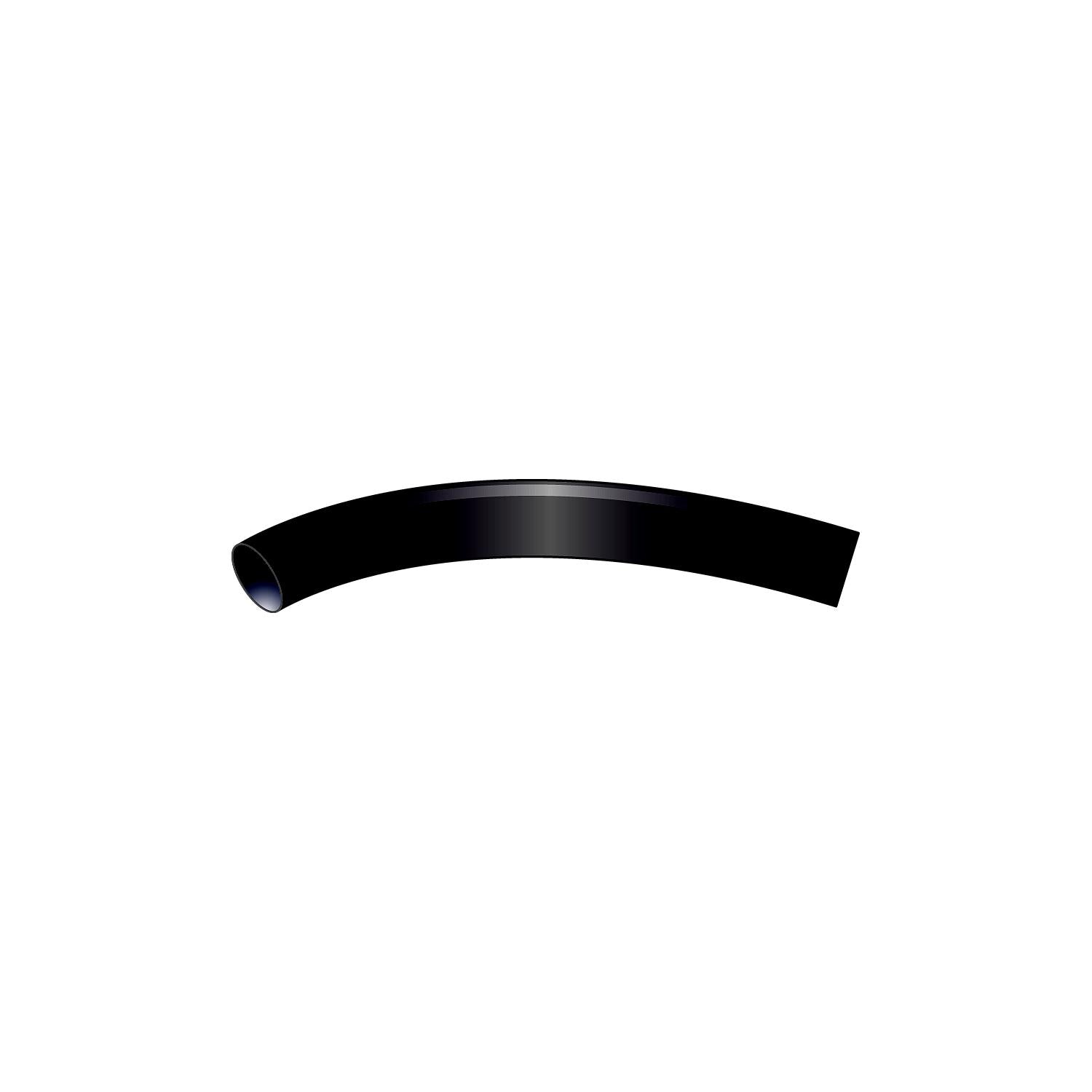 Seachoice 60401 Heat Shrink Vinyl Sleeve, 3/8" x 6" Black