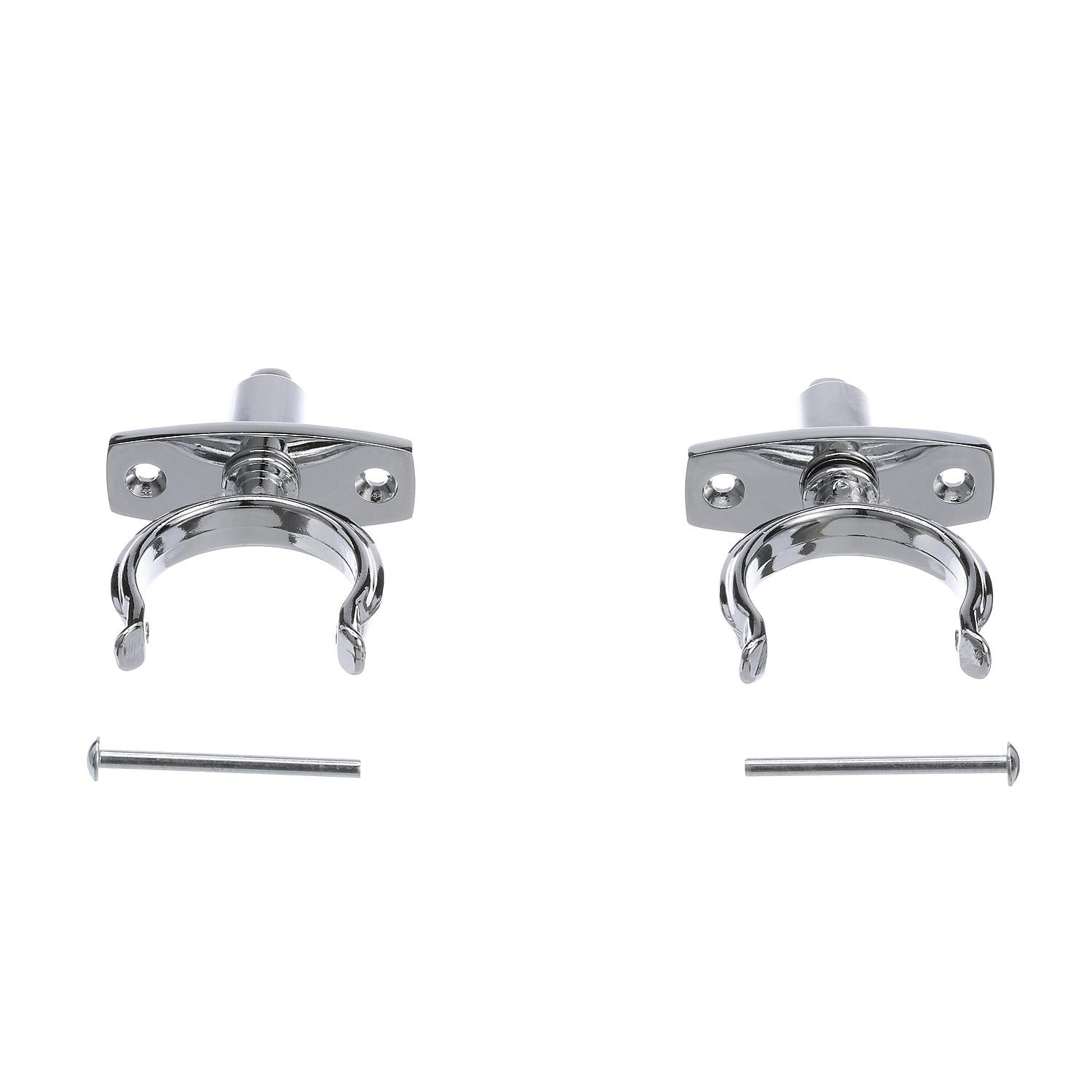 Seachoice 50-70401 Chrome Plated Zinc Rowlock Set (Sold as Pair)
