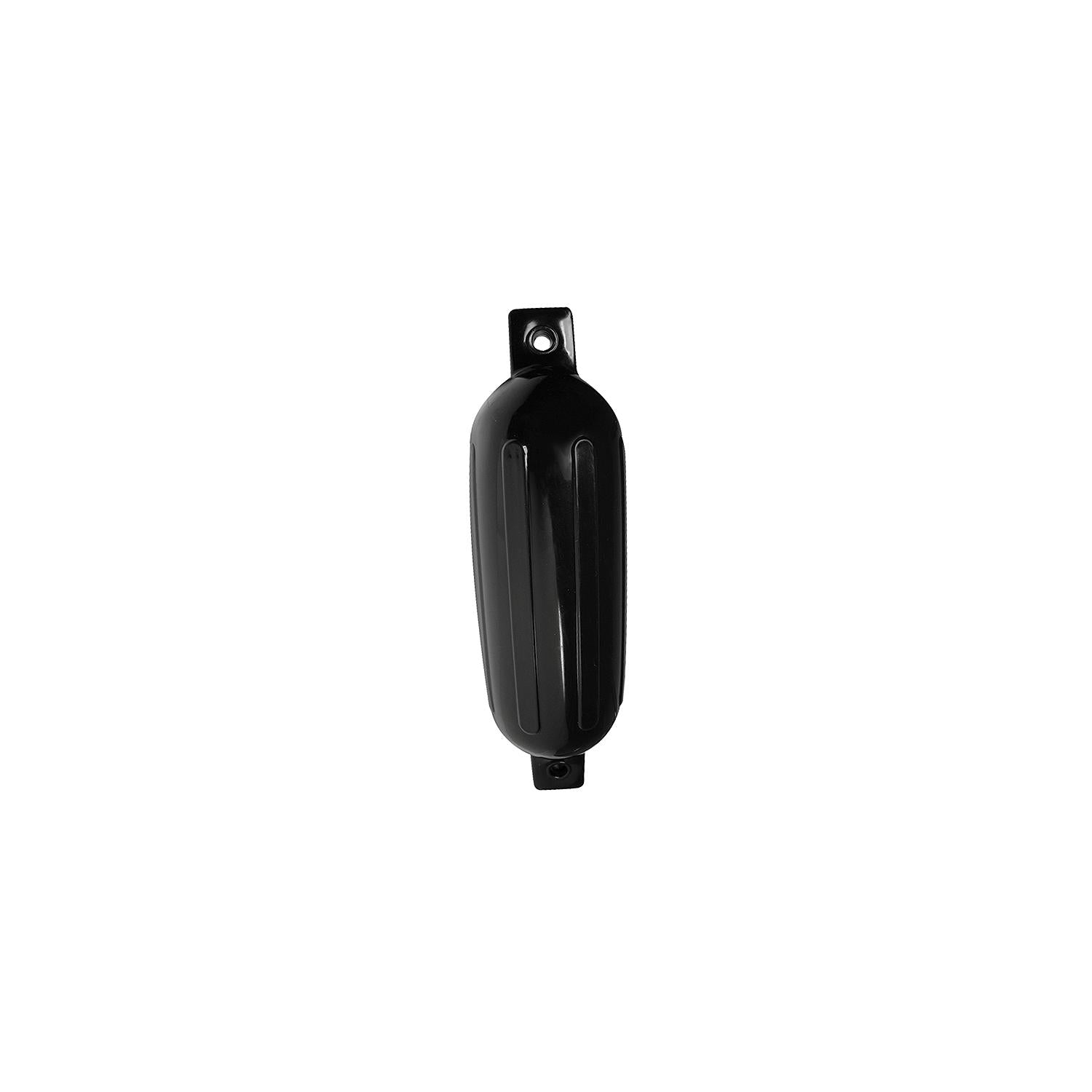 Seachoice DE79276S 79071 Twin Eye Ribbed Fender, Black, 8.5 x 27"
