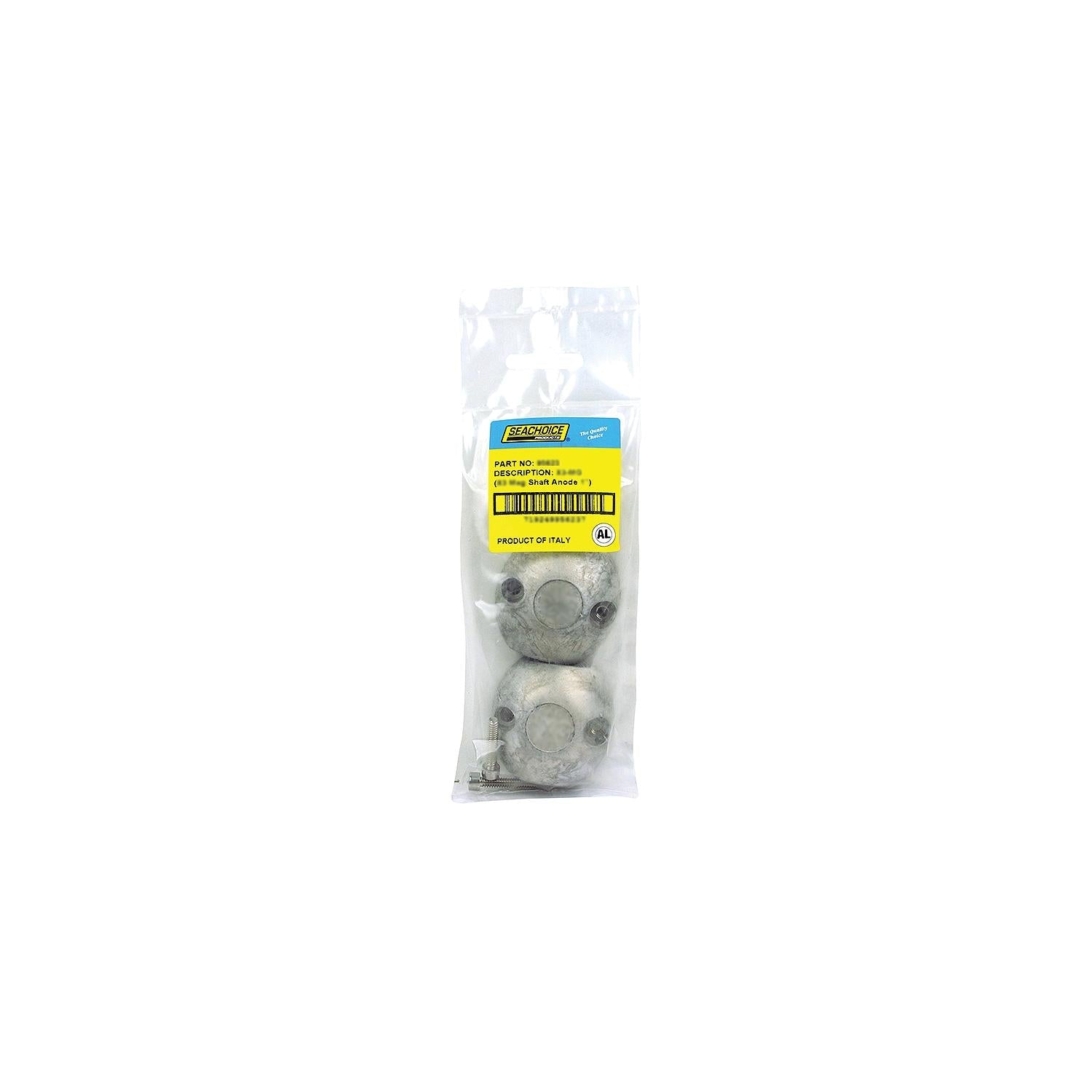 Seachoice 95628 Streamlined Shaft Anode w/Allen Screw, Aluminum, Model X6, Size 1-3/8"