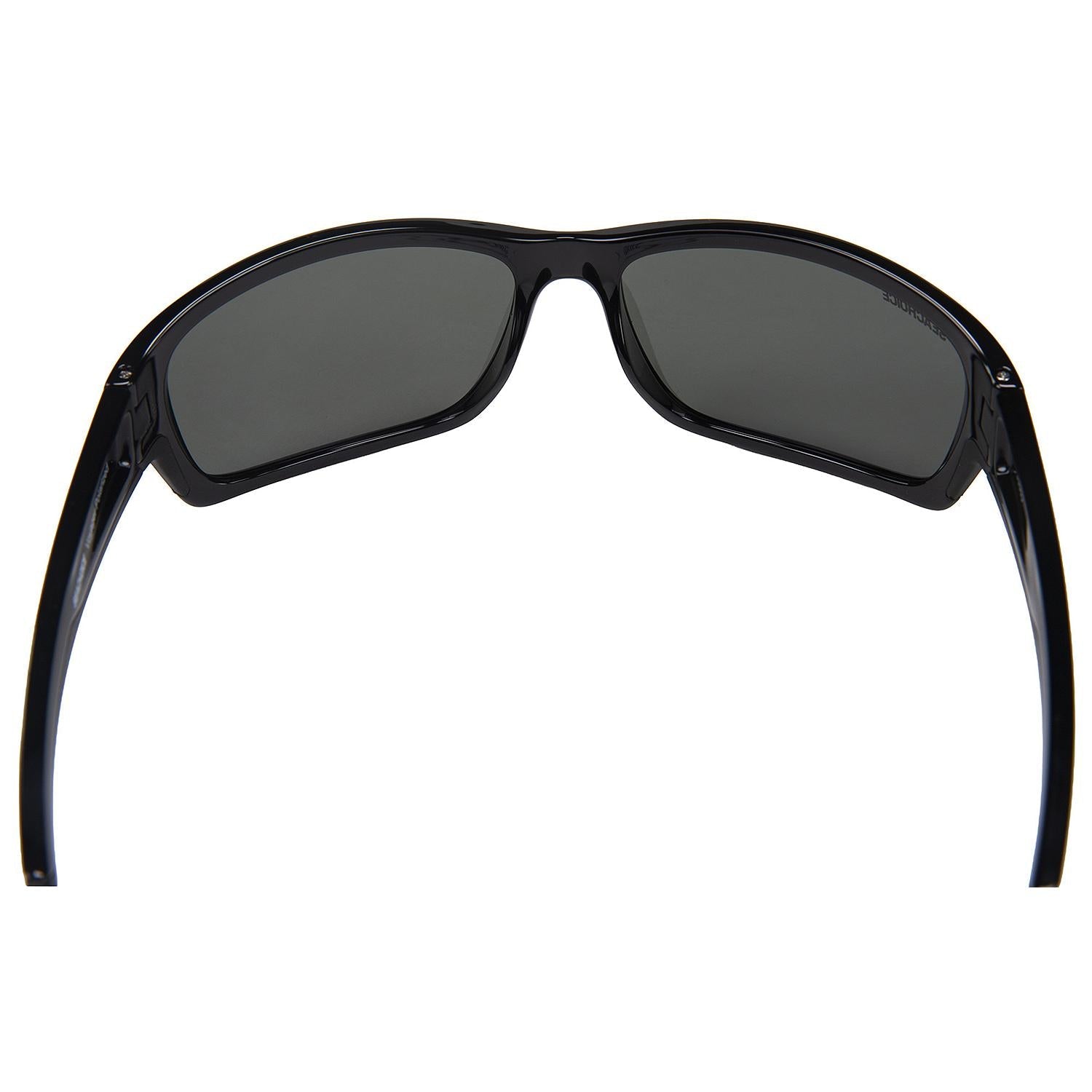Seachoice YP120683000000 98805 "Voyager" Polarized Sunglasses, Frame: Black, Lens: Grey