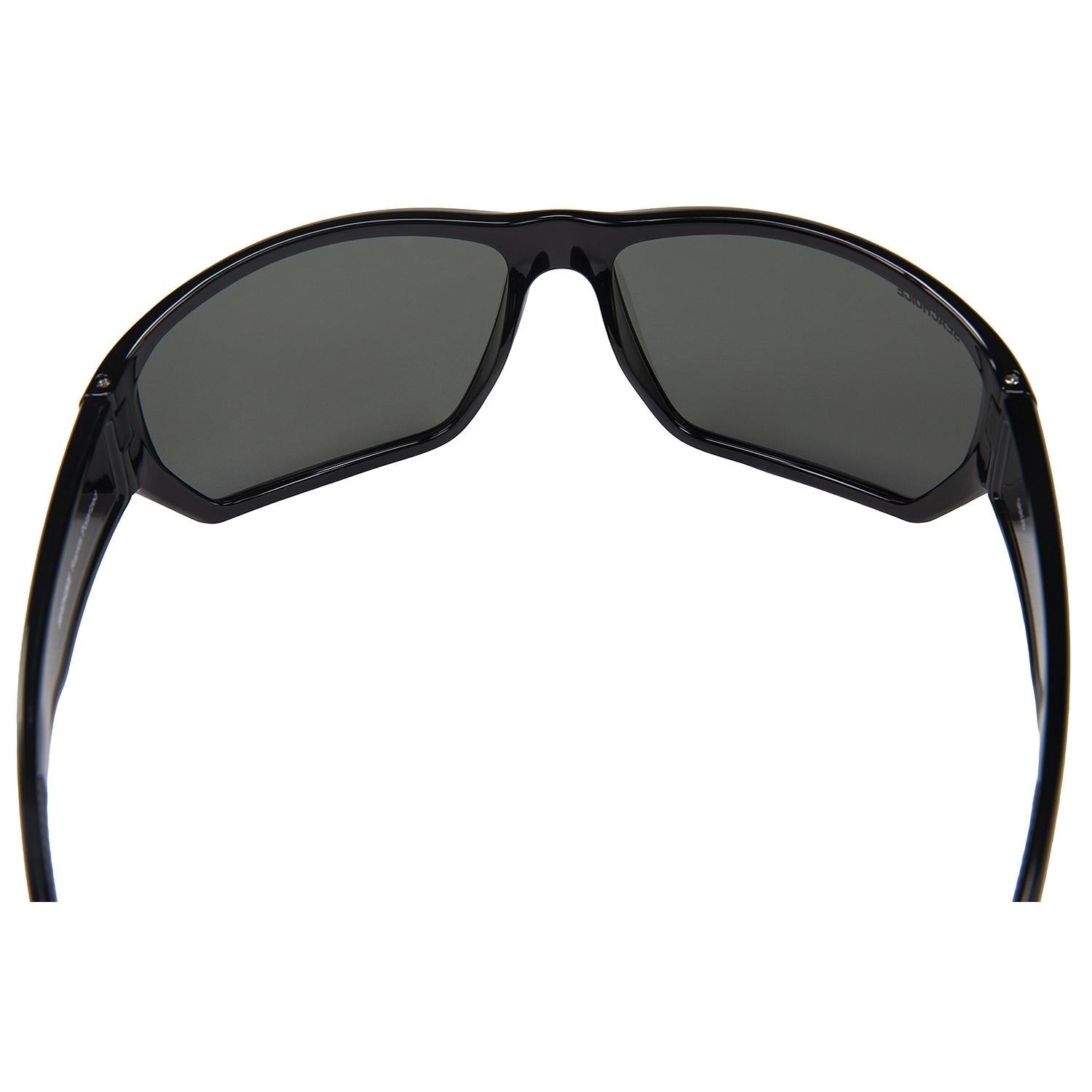 Seachoice YP120481000000 98828 "Rapids" Polarized Sunglasses, Frame: Shiny Black, Lens: Grey