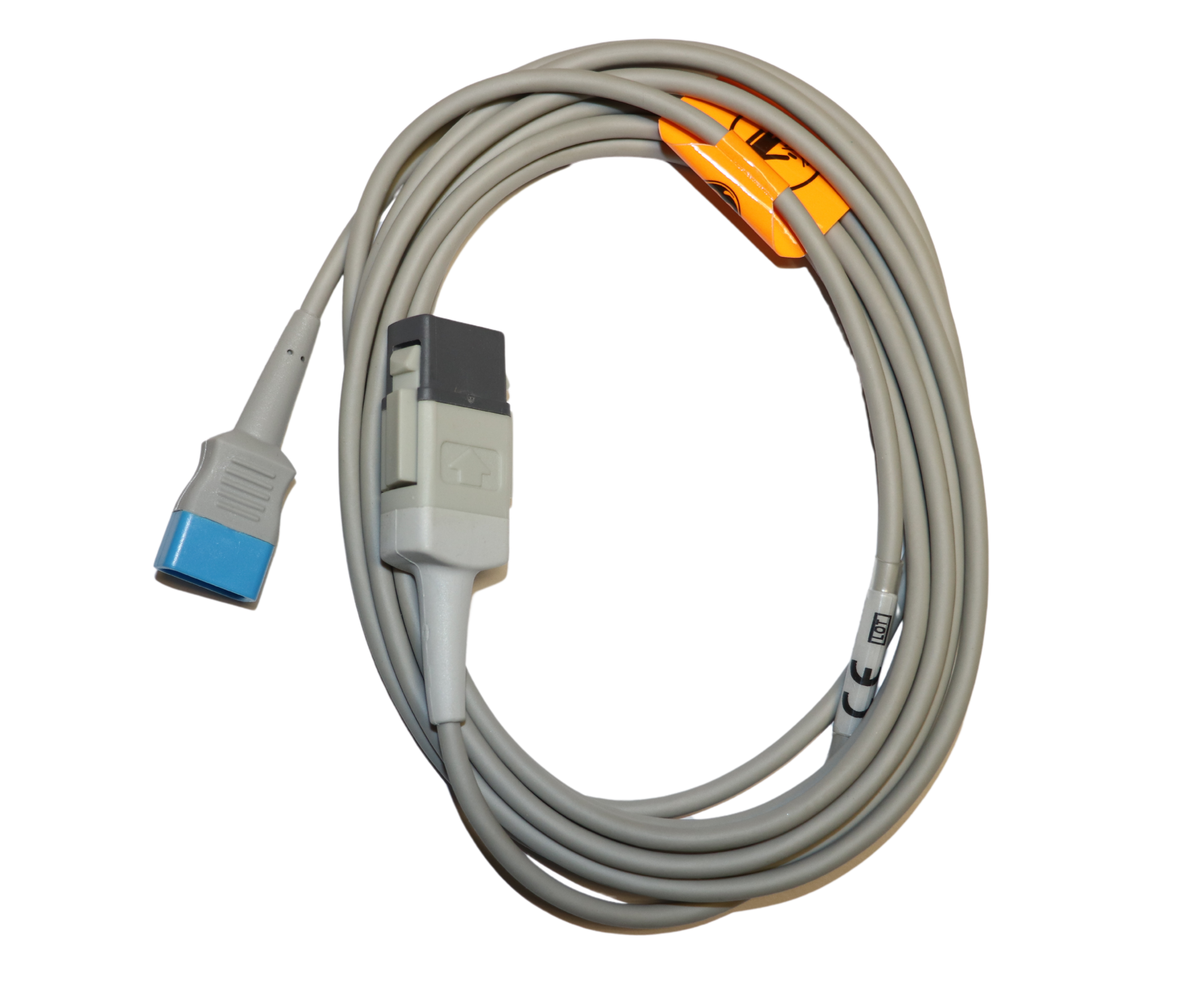 GE TS-M3 TruSignal SpO2 Interconnect Cable with TruSat Connector, 3m/10ft