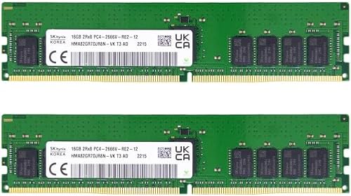 Timetec Hynix Original 32GB KIT(2x16GB) DDR4 3200MHz PC4-25600 Registered ECC 1.2V CL22 288 Pin RDIMM Server Memory Ram Module Upgrade (32GB KIT(2x16GB))|B0F5BMCPZ4