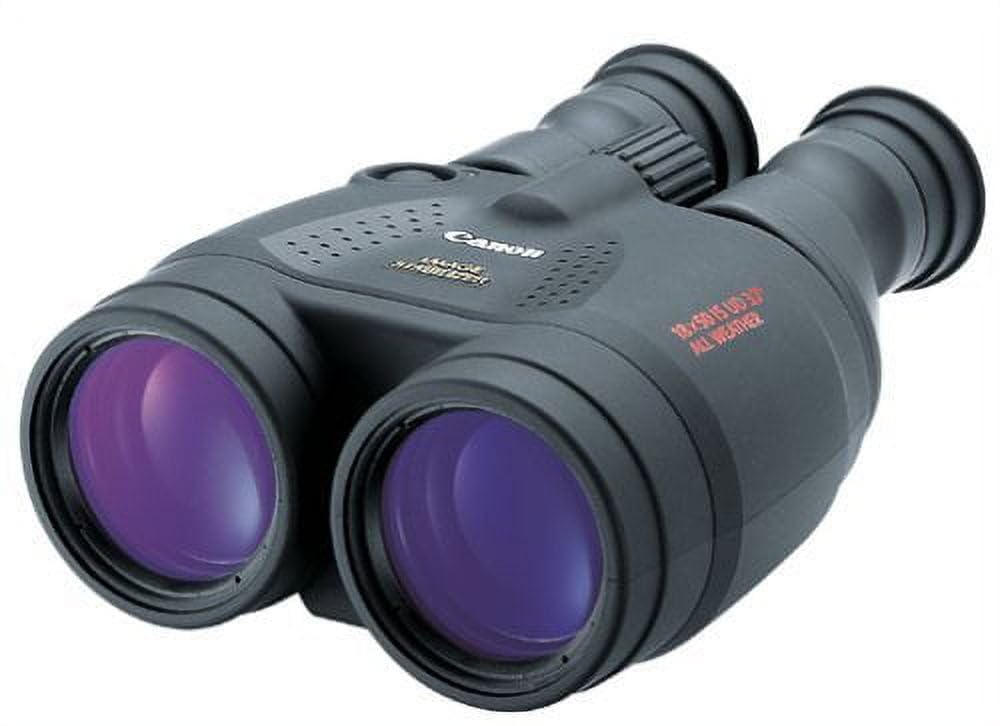 Canon 18x50 Image Stabilization All-Weather Binoculars w/Case, Neck Strap & Batteries