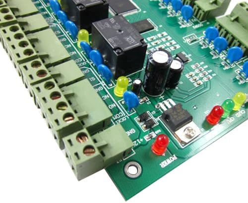 4 Doors Access Control Board Access Control Panel+4 RFID Readers+Free Software