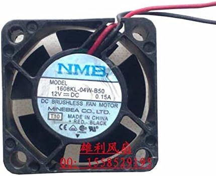 NMB 12v DC 0.15a 20x40mm 2-Wire Fan 1608KL-04W-B50