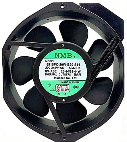 AJSWISH 5915PC-20W-B20-S11 Industrial High-Temperature Axial Cooling Fan 200-220VAC