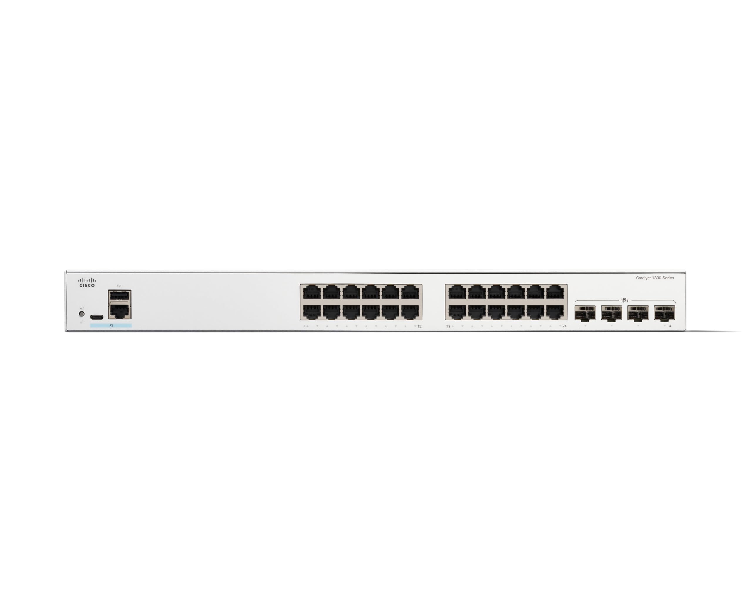 Cisco Catalyst C1300-24T-4X 24-Port Gigabit Managed Switch