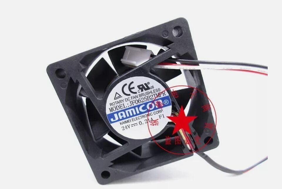 JAMICON Fan JF0625B2TMPR DC24V 0.21A 6025 6cm 3-wire Cooling Fan