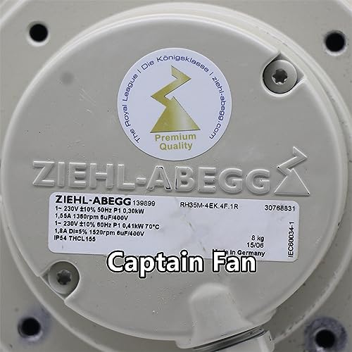 RH35M-4EK.4F.1R Ziehl-abegg Fan 230VAC 1.55/1.8A 0.30/0.41KW Centrifugal Fan