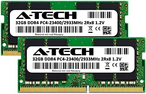 A-Tech 64GB Kit (2x32GB) RAM for Acer Nitro 5 Gaming Laptop | DDR4 3200MHz SODIMM PC4-25600 (PC4-3200AA) Memory Upgrade Modules|B09LXJ3C69