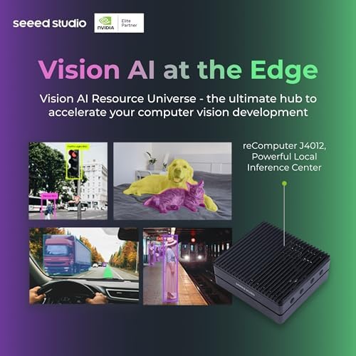 reComputer J4011-Edge AI Device with NVIDIA Jetson Orin™ NX 8GB Module, 4xUSB 3.2, M.2 Key E & Key M Slot, Aluminum case, Pre-Installed Jetpack System with NVIDIA Jetpack™ on 128GB NVMe SSD|B0D9XXD35V