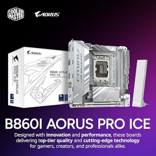 Cooler Master NR2 Pro Mini ITX – Intel Ultra 7 265F 2.4GHz (5.3 GHz Turbo | Gigabyte RTX 5070 12GB & B860I AORUS PRO ICE| 32GB DDR5 6000MHz | 2TB Gen4 M.2 | WiFi | Windows 11 | 280mm AIO Gaming PC