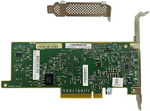 SAS HBA Card Compatible with LSI 9205-8i IT Mode PCIe SATA Expansion Card, 8-Port 6Gbps PCIe 3.0, SAS Expander Support, HBA Controller with 2x SFF-8087 to 4x SATA Cables for ZFS TrueNAS unRAID Proxmox