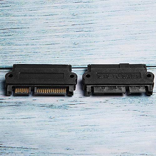 Wixine 2Pcs Main Board Small Port SAS Hard Disk Adapter SFF-8482 to SATA 22 Pin Adapter Card|B08DLXPFTX