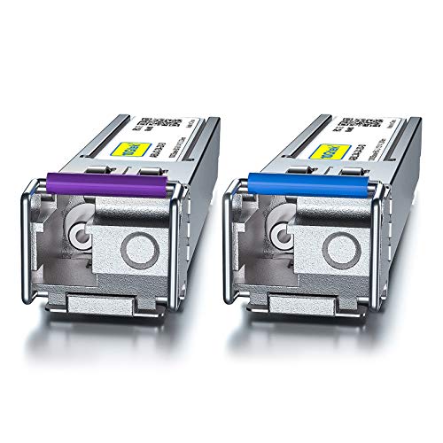 10GTEK 1.25G SFP-T, 1000BASE-T Copper SFP, SFP to RJ45 SFP Module Transceiver for Cisco SFP-GE-T, Meraki, Fortinet, Ubiquiti UniFi UF-RJ45-1G, D-Link, Supermicro, Netgear, TP-Link and More|B00U77IJ2M