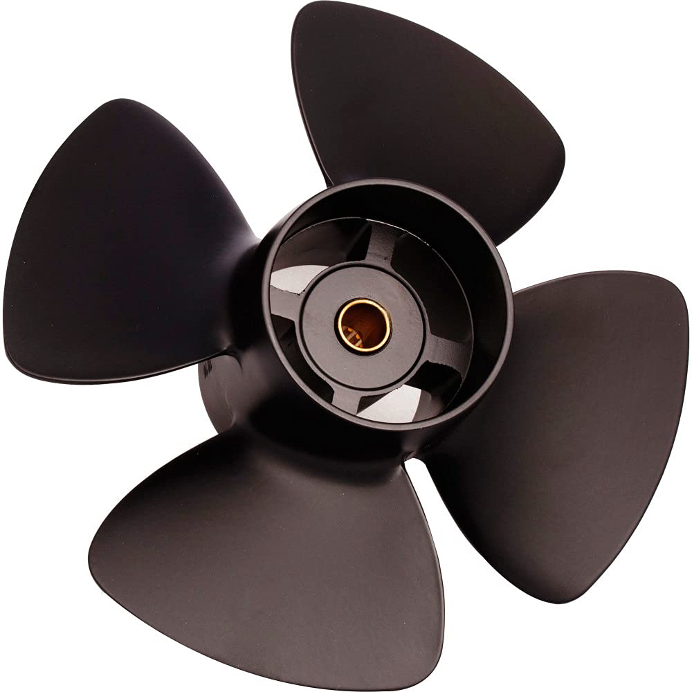 Solas Propeller 5013-087-07 Solas Amita 4 Aluminum 4-Blade Propeller for Nissan, & Tohatsu