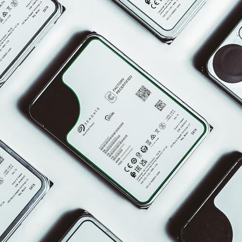 Seagate (Recertified IronWolf Pro 16TB NAS Internal Hard Drive HDD – CMR 3.5 Inch SATA 6Gb/s 7200 RPM 256MB Cache for RAID Network Attached Storage (ST16000NE000