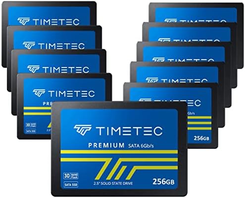 Timetec 1TB SSD 3D NAND SATA III 6Gb/s 2.5 Inch 7mm (0.28" Read Speed Up to 550 MB/s SLC Cache Performance Boost Internal Solid State Drive for PC Computer Desktop and Laptop (1TB